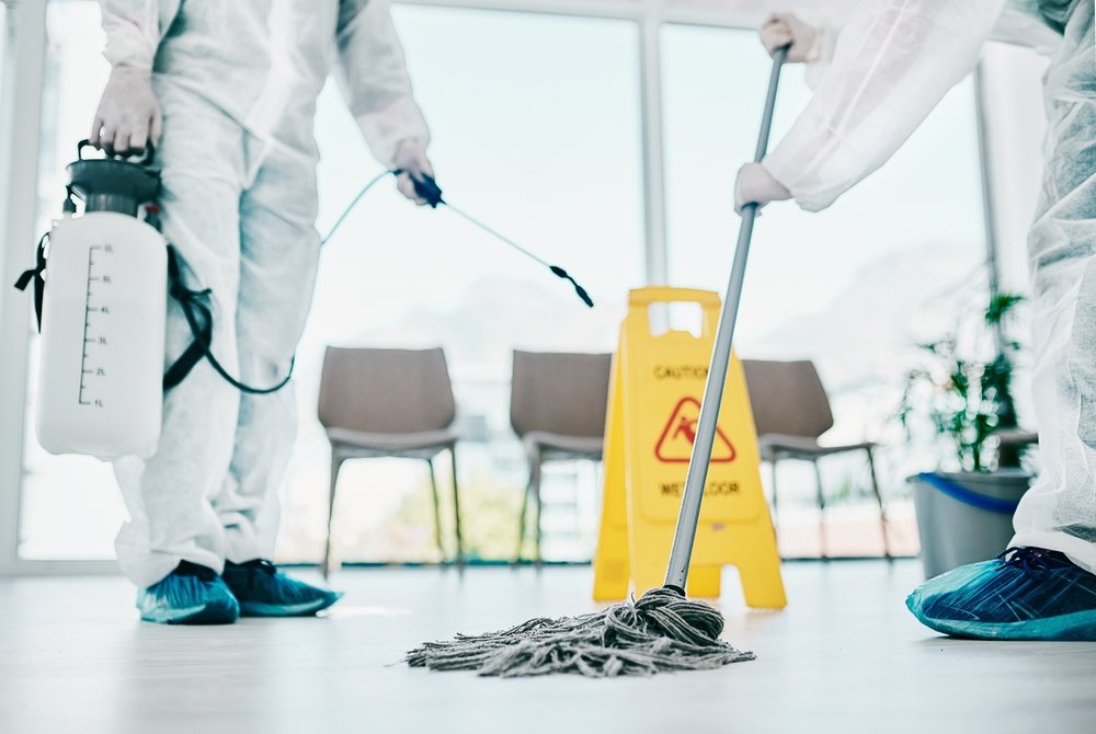 Medical office disinfection